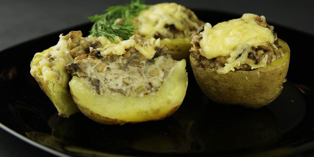 Рецепт жюльена в картофеле